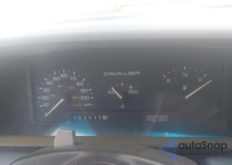 1994 Chevrolet Cavalier Vl/Rs from USA, damaged, VIN 1G1JC5447R7348297